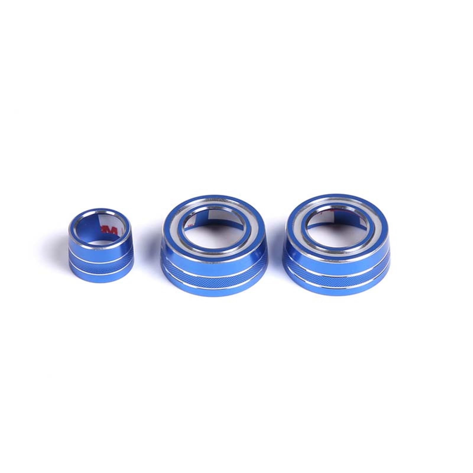 MIENAOC Autoinnendekoration Für Chevrolet Für Corvette C7 2014-2019/Auto Blinker Scheibenwischer Hebel Schalter Abdeckung Trim Ring Auto deko Innenraum(Blue) von MIENAOC