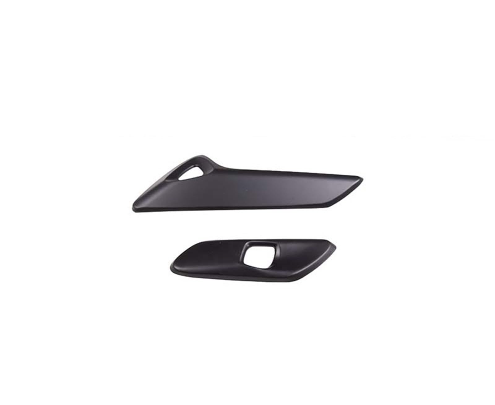 MIENAOC Autoinnendekoration Für Chevrolet Für Corvette C7 2014-2019/Auto Innentür Armlehne Elektrische Schalter Taste Rahmen Abdeckung Trim Aufkleber Auto deko Innenraum(Matte Black) von MIENAOC