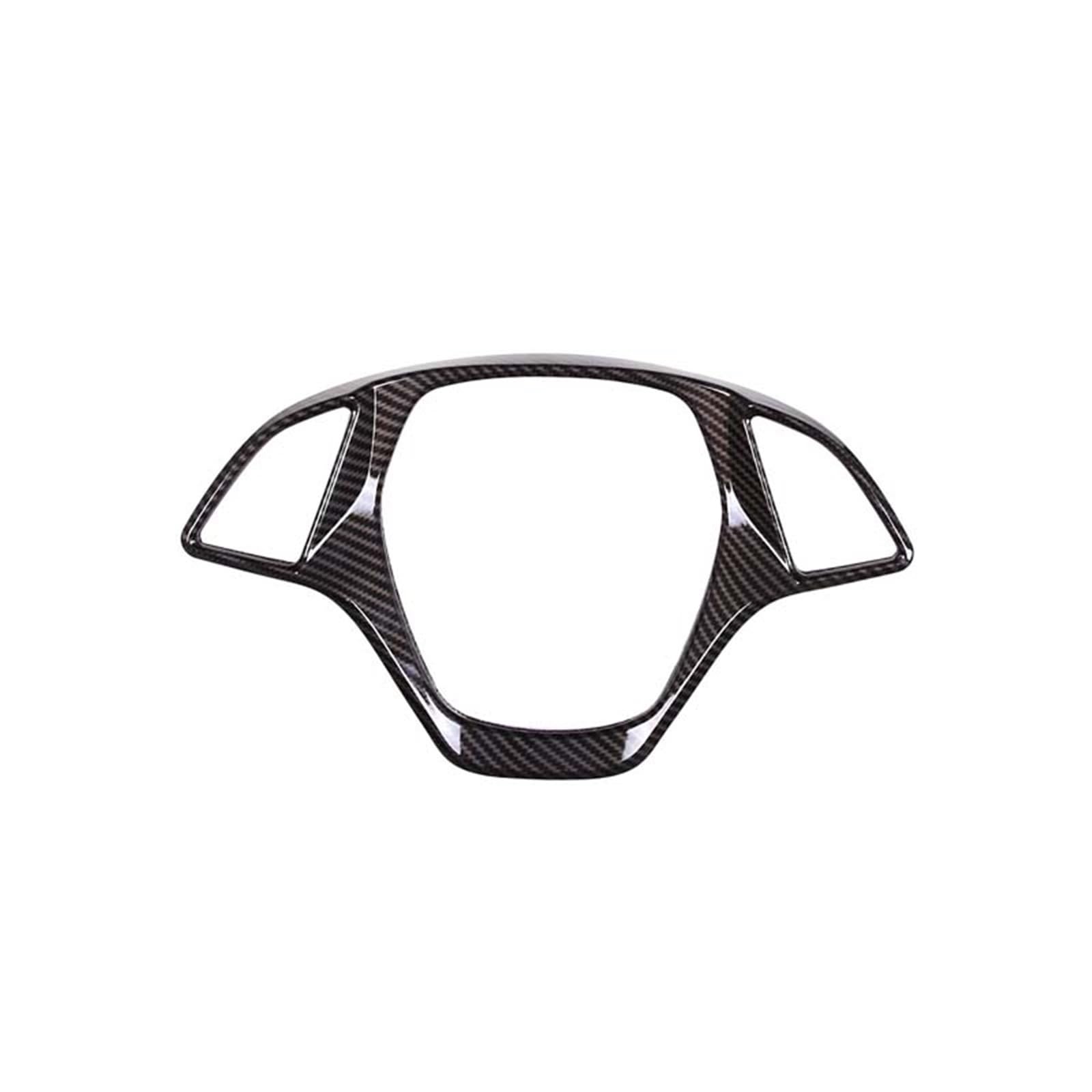 MIENAOC Autoinnendekoration Für Chevrolet Für Corvette C7 2014-2019/Auto Lenkrad Panel Dekoration Abdeckung Trim Moulding Aufkleber Auto deko Innenraum(Carbon Fiber) von MIENAOC