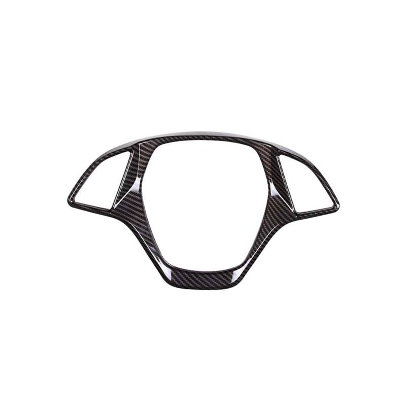 MIENAOC Autoinnendekoration Für Chevrolet Für Corvette C7 2014-2019/Auto Lenkrad Panel Dekoration Abdeckung Trim Moulding Aufkleber Auto deko Innenraum(Carbon Fiber) von MIENAOC