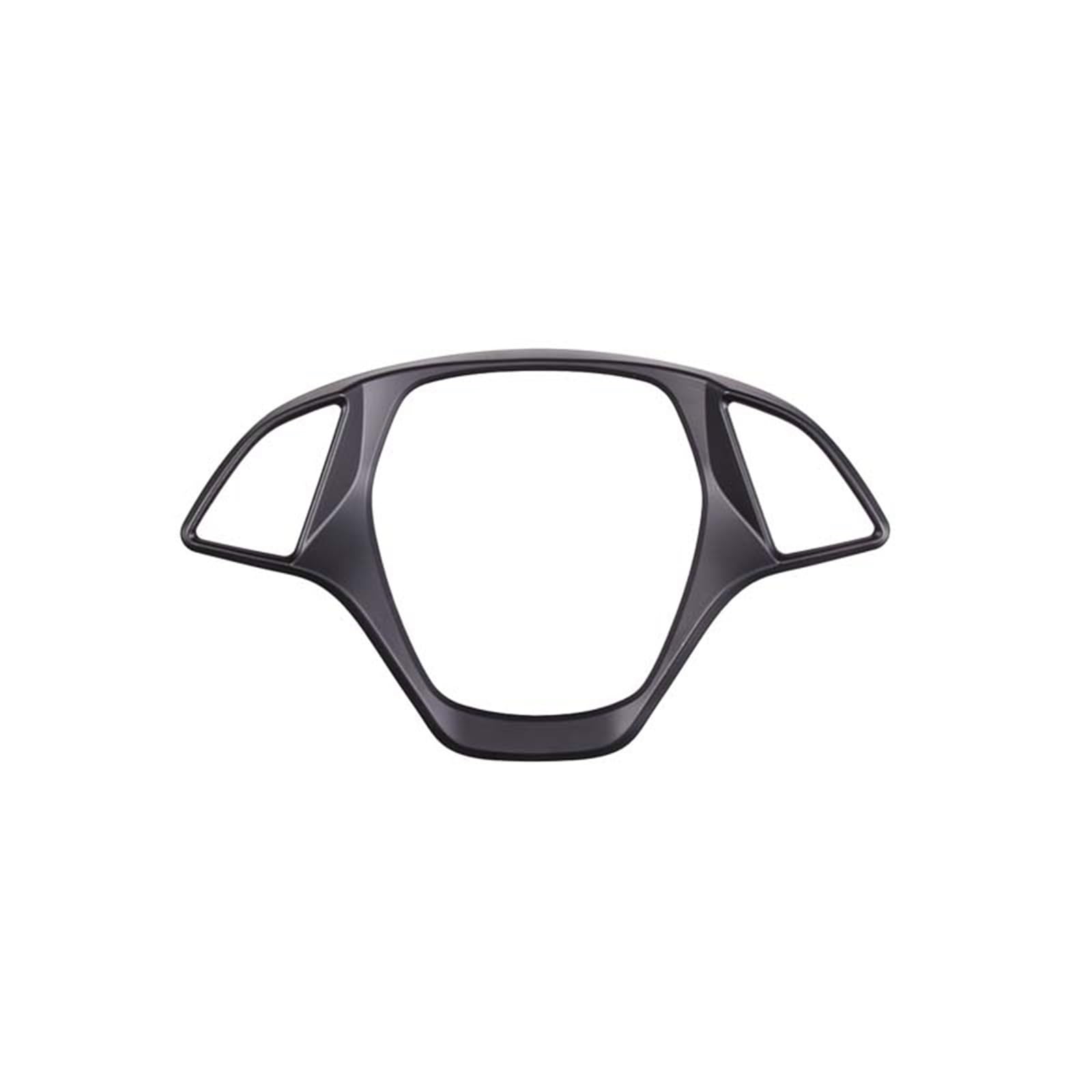 MIENAOC Autoinnendekoration Für Chevrolet Für Corvette C7 2014-2019/Auto Lenkrad Panel Dekoration Abdeckung Trim Moulding Aufkleber Auto deko Innenraum(Matte Black) von MIENAOC