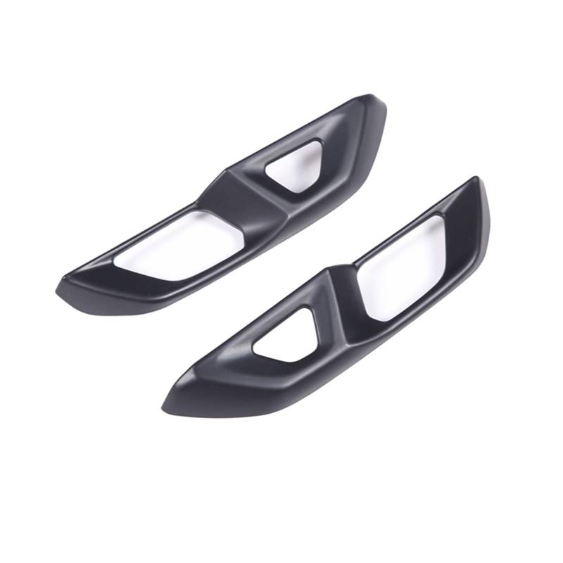 MIENAOC Autoinnendekoration Für Chevrolet Für Corvette C8 Für Stingray Z51 Z06 2020-2023/Auto Tür Sicherheit Lock Schalter Trim Rahmen Abdeckung Aufkleber Auto deko Innenraum(Matte Black) von MIENAOC