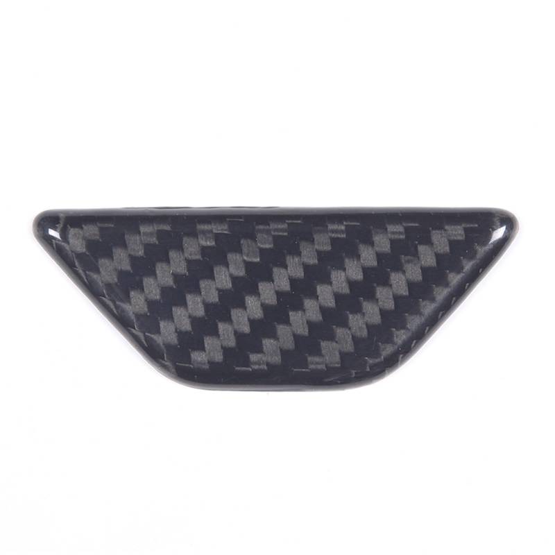 MIENAOC Autoinnendekoration Für Chevrolet Für Corvette C8 Für Stingray Z51 Z06 2020-2023/Car Center Konsole Armlehne Box Schalter Abdeckung Trim Aufkleber Auto deko Innenraum(Black Carbon Fiber) von MIENAOC