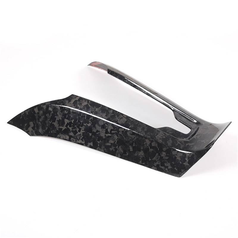 MIENAOC Autoinnendekoration Für Chevrolet Für Corvette C8 Für Stingray Z51 Z06 2020-2023/Real Carbon Fiber Car Center Armlehne Drahtlose Lade Abdeckung Trim Auto deko Innenraum(Forged Grain) von MIENAOC