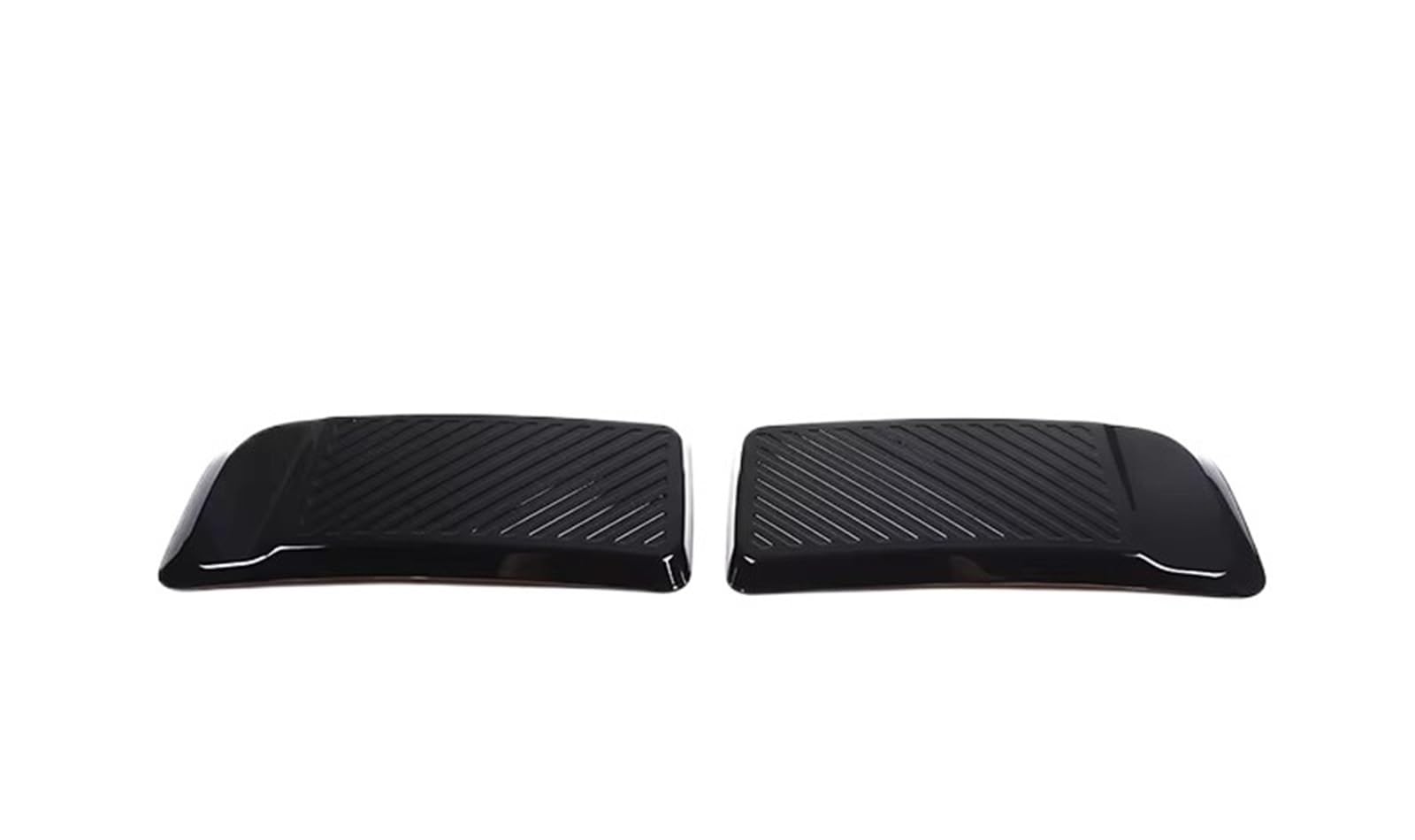 MIENAOC Autoinnendekoration Für Ford Für Maverick 2022 / ABS Auto Vorne Hinten Stoßstange Streifen Lip Spoiler Scratch Protector Trimmt Abdeckung Auto deko Innenraum(Style A Black) von MIENAOC