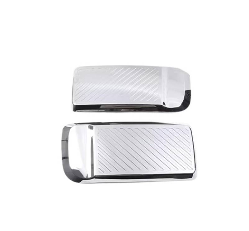 MIENAOC Autoinnendekoration Für Ford Für Maverick 2022 / ABS Auto Vorne Hinten Stoßstange Streifen Lip Spoiler Scratch Protector Trimmt Abdeckung Auto deko Innenraum(Style A Silver) von MIENAOC