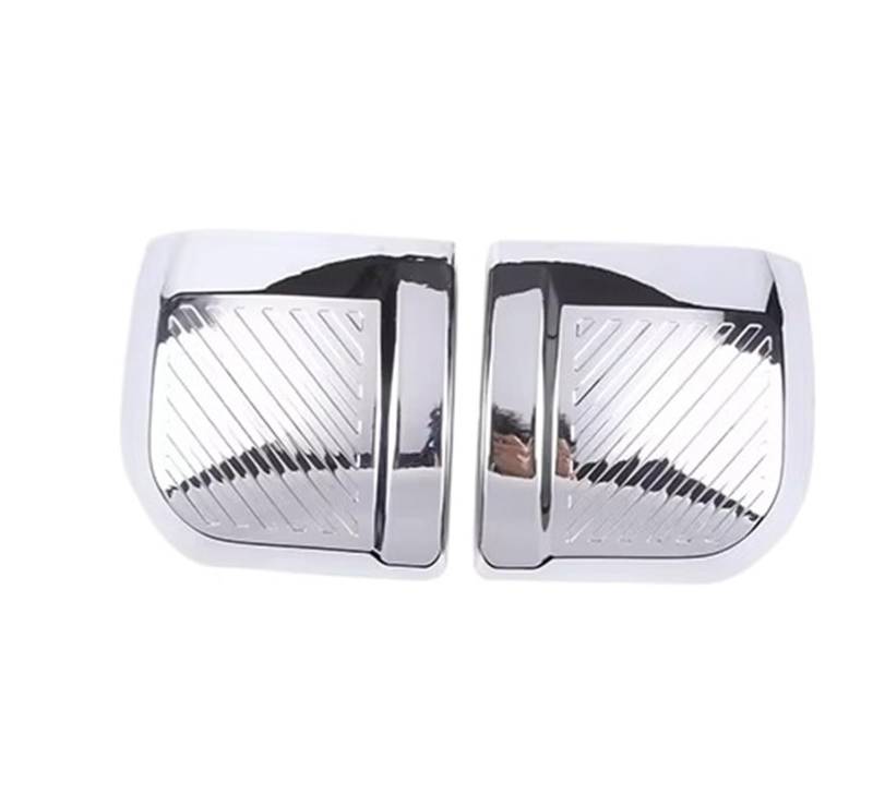 MIENAOC Autoinnendekoration Für Ford Für Maverick 2022 / ABS Auto Vorne Hinten Stoßstange Streifen Lip Spoiler Scratch Protector Trimmt Abdeckung Auto deko Innenraum(Style B Silver) von MIENAOC