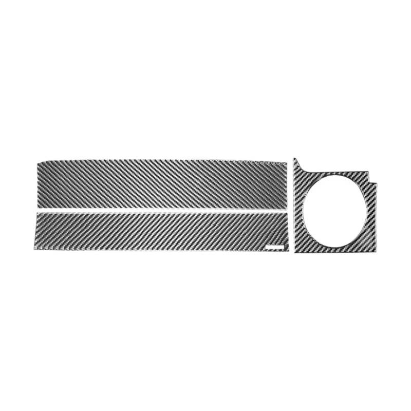 MIENAOC Autoinnendekoration Für Ford Für Mustang GT 2005-2009 S197 / Kohlefaser-Auto-Copilot-Instrumententafel-Trimmabdeckung Entlüftungsdekor-Rahmenaufkleber Auto deko Innenraum(Left-Hand Drive B) von MIENAOC