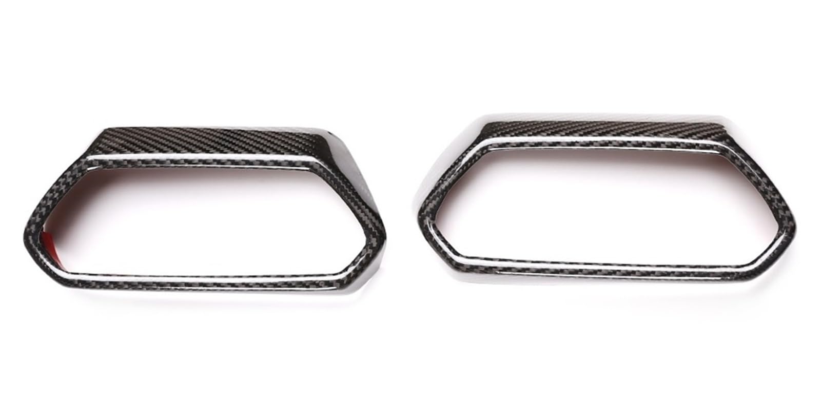MIENAOC Autoinnendekoration Für Für Urus/Real Carbon Fiber Car Center Konsole Air Outlet Sitz Schalter Panel Rahmen Abdeckung Innen Trim Aufkleber Auto deko Innenraum(Style9) von MIENAOC