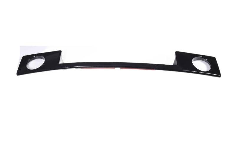 MIENAOC Autoinnendekoration Für Hummer H2 2003-2009 / ABS Silber Auto Vorderen Stoßfänger Unteren Zierstreifen Nebelscheinwerfer Zierabdeckung Auto deko Innenraum(Style B Black) von MIENAOC