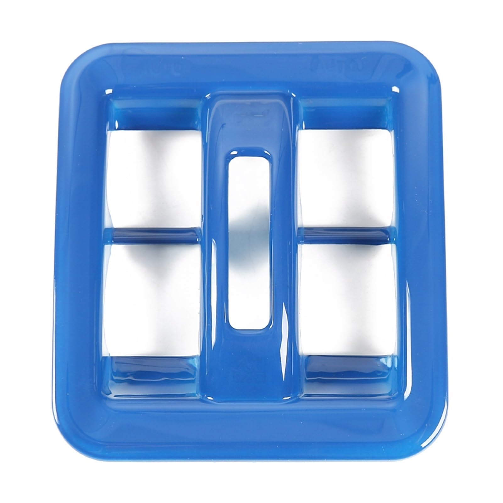 MIENAOC Autoinnendekoration Für Jeep Für Wrangler JK 2011-2017/Auto Windows Schalter Taste Panel Dekoration Abdeckung Aufkleber Rahmen Trim Auto deko Innenraum(Blue) von MIENAOC