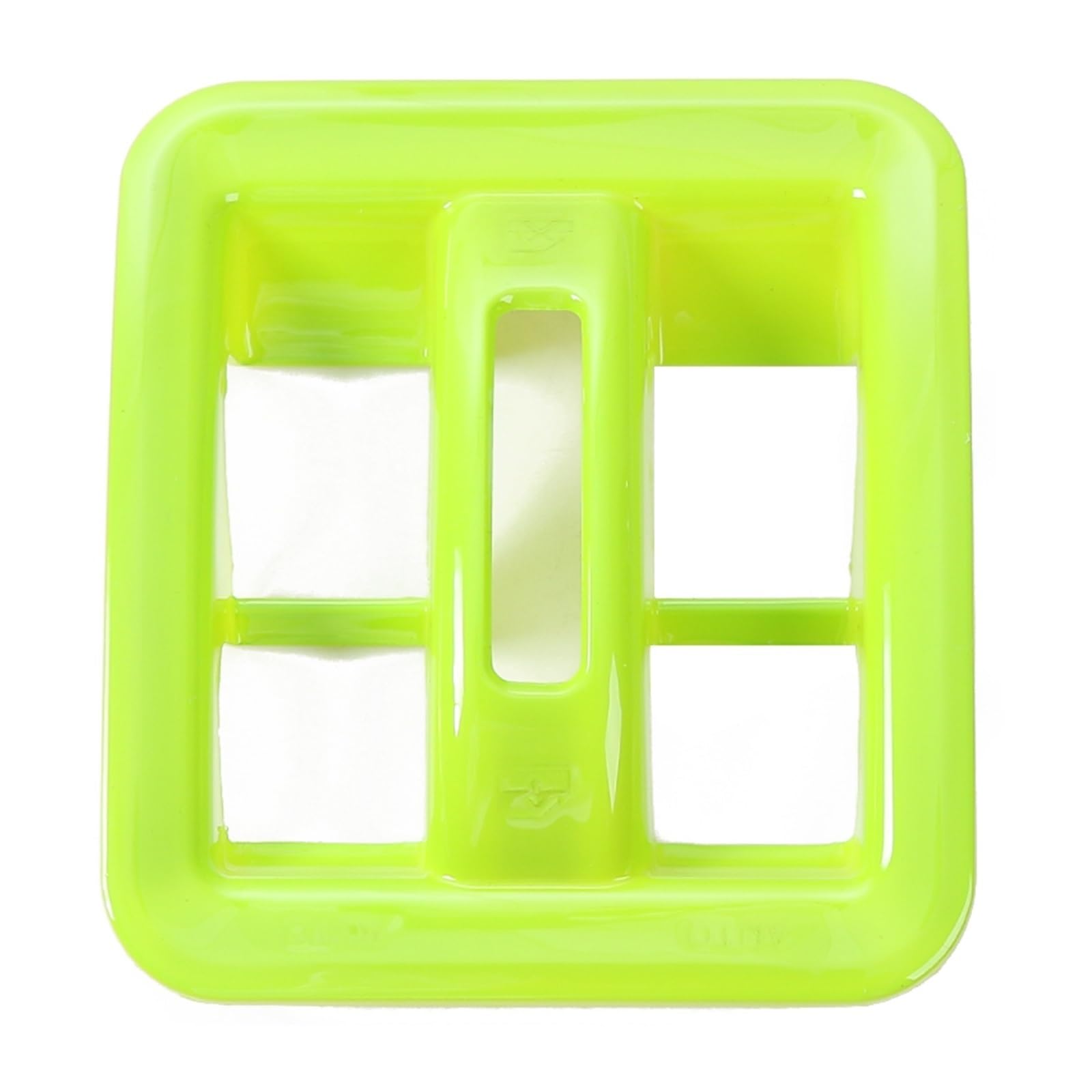 MIENAOC Autoinnendekoration Für Jeep Für Wrangler JK 2011-2017/Auto Windows Schalter Taste Panel Dekoration Abdeckung Aufkleber Rahmen Trim Auto deko Innenraum(Light Green) von MIENAOC