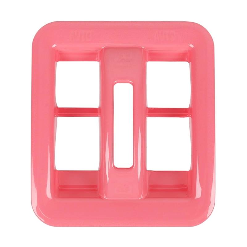 MIENAOC Autoinnendekoration Für Jeep Für Wrangler JK 2011-2017/Auto Windows Schalter Taste Panel Dekoration Abdeckung Aufkleber Rahmen Trim Auto deko Innenraum(Pink) von MIENAOC