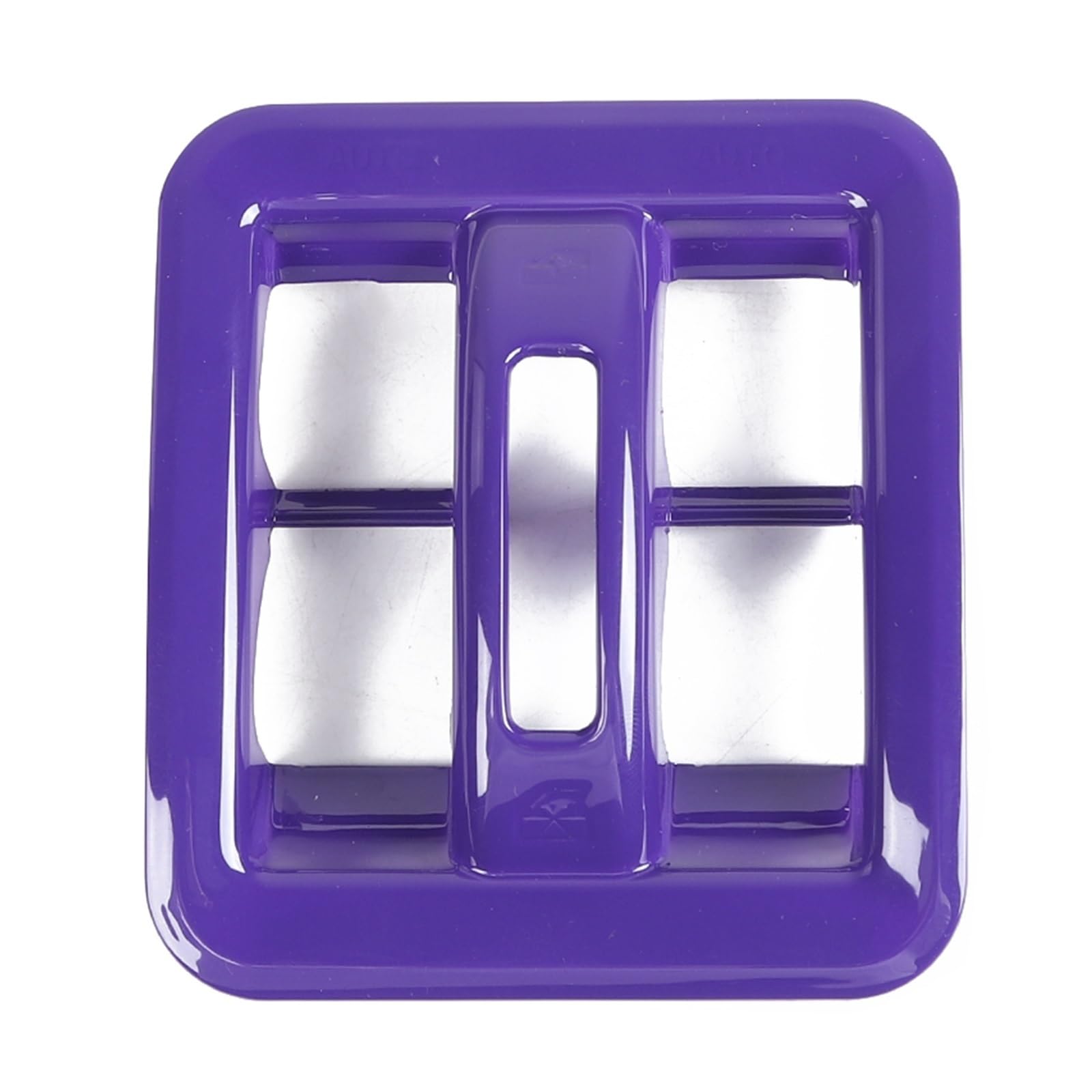 MIENAOC Autoinnendekoration Für Jeep Für Wrangler JK 2011-2017/Auto Windows Schalter Taste Panel Dekoration Abdeckung Aufkleber Rahmen Trim Auto deko Innenraum(Purple) von MIENAOC