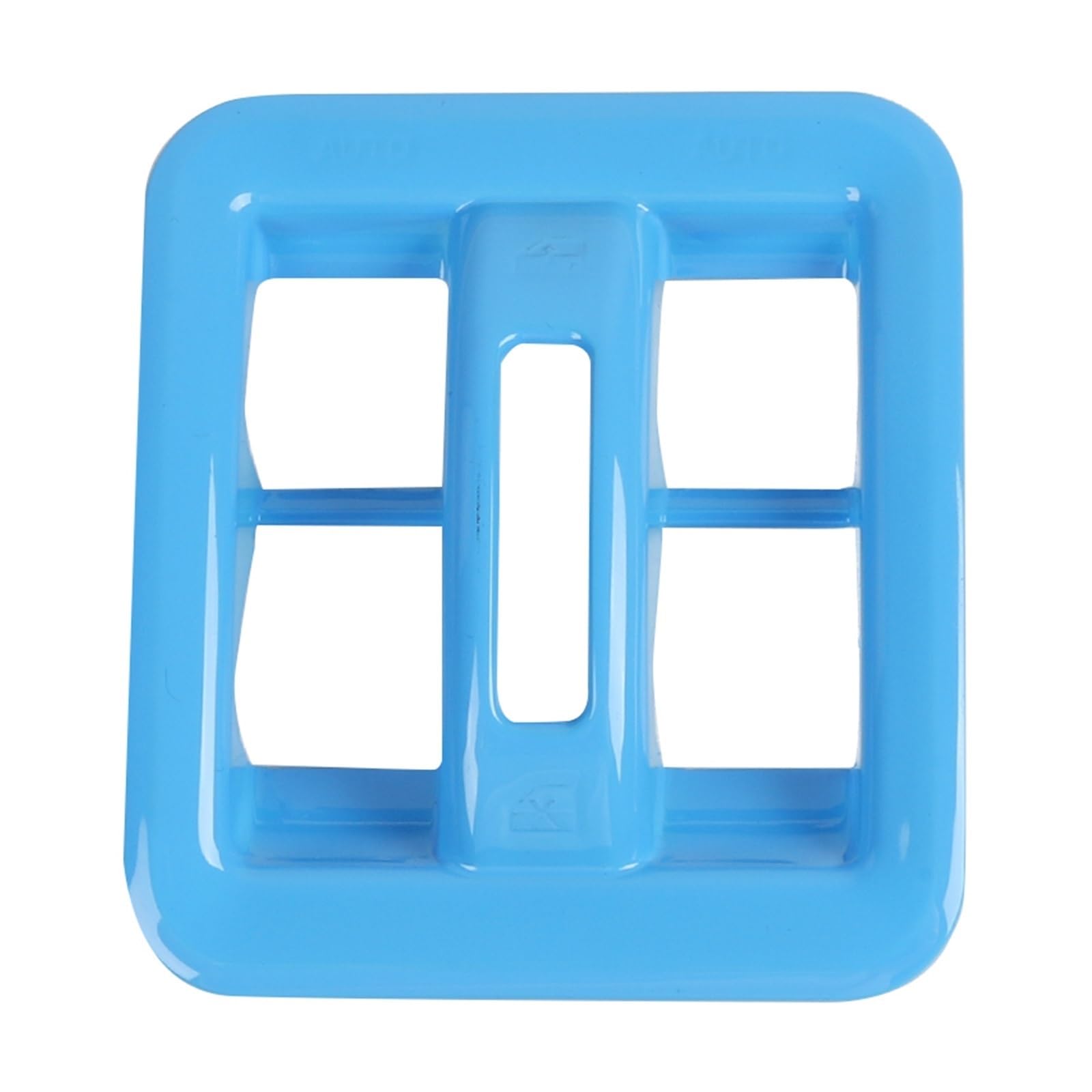 MIENAOC Autoinnendekoration Für Jeep Für Wrangler JK 2011-2017/Auto Windows Schalter Taste Panel Dekoration Abdeckung Aufkleber Rahmen Trim Auto deko Innenraum(Sky Blue) von MIENAOC