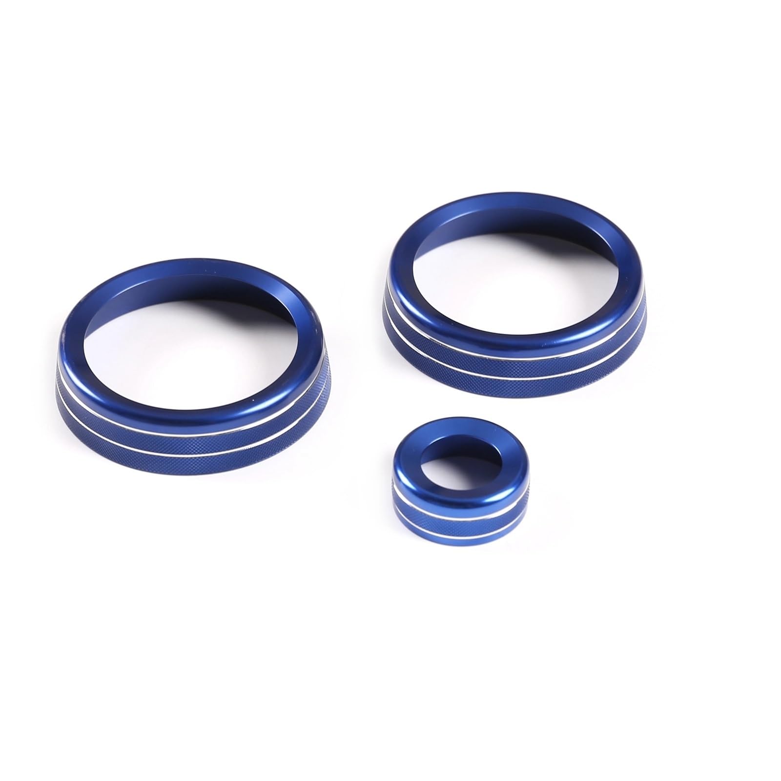 MIENAOC Autoinnendekoration Für Land Für Rover Für Defender 110 2020/Auto Klimaanlage Schalter Knopf Volumen Modus Taste Abdeckung Ring Trim Auto deko Innenraum(Blue) von MIENAOC