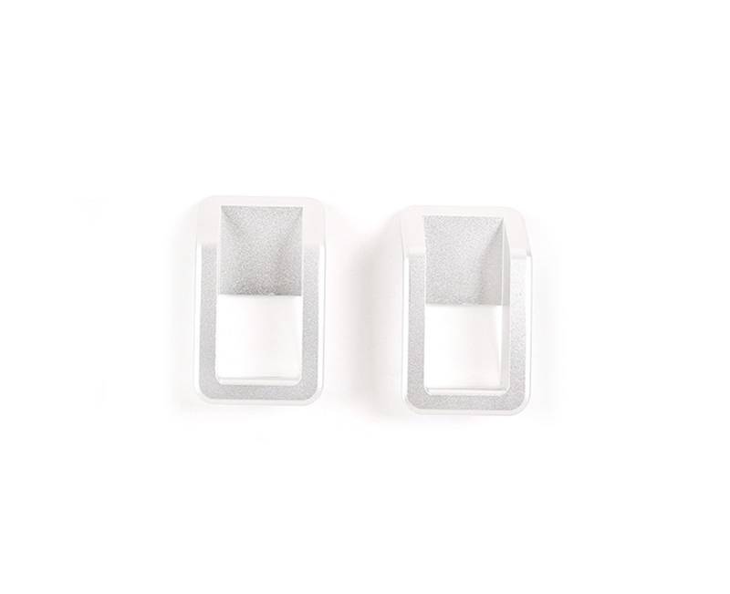 MIENAOC Autoinnendekoration Für Land Für Rover Für Defender 90 110 130 2004-2019/Auto Türschloss Pin Inner Griff Rahmen Abdeckung Trim Auto Zubehör Auto deko Innenraum(Style A-2pcs) von MIENAOC