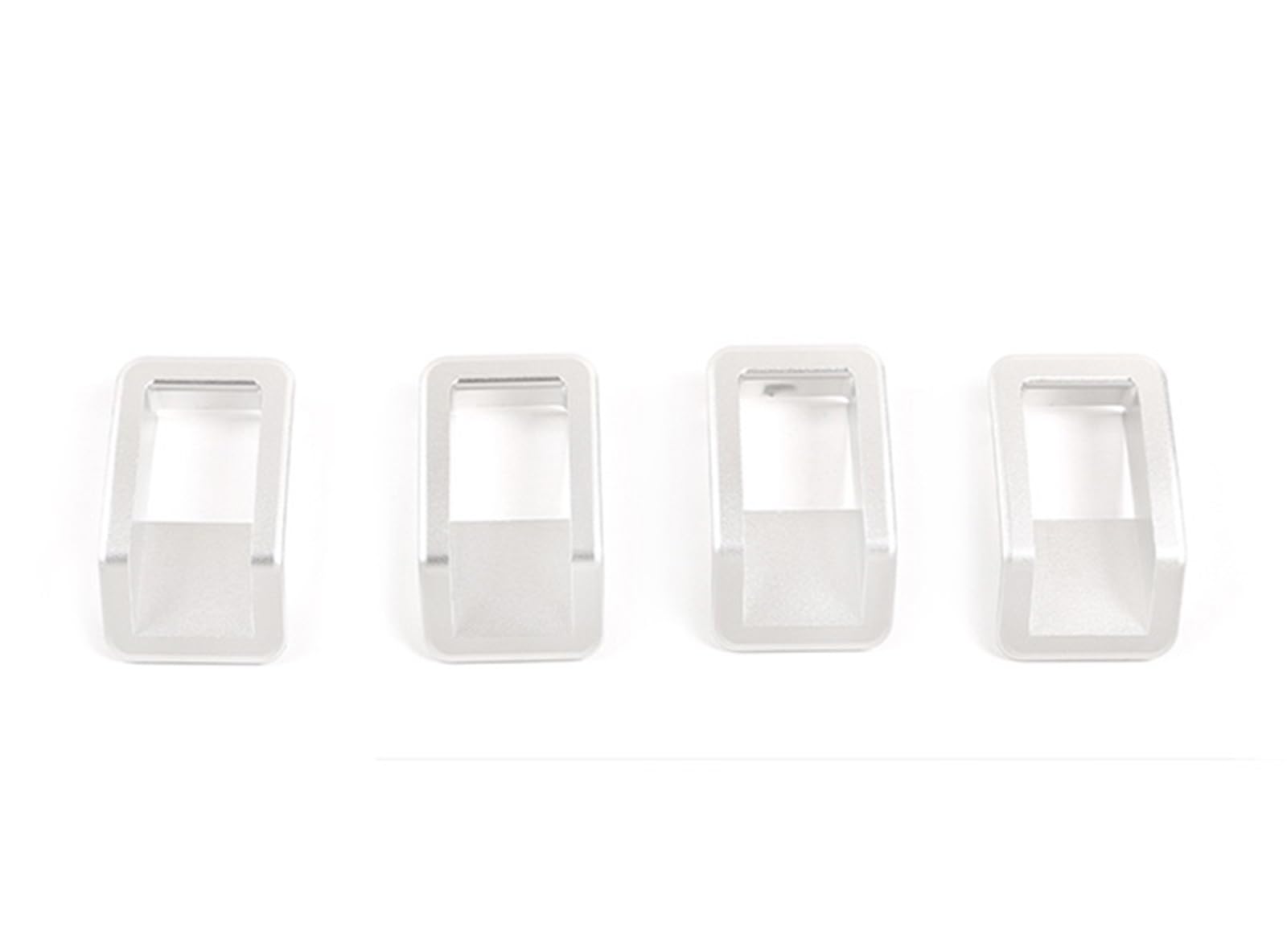 MIENAOC Autoinnendekoration Für Land Für Rover Für Defender 90 110 130 2004-2019/Auto Türschloss Pin Inner Griff Rahmen Abdeckung Trim Auto Zubehör Auto deko Innenraum(Style A-4pcs) von MIENAOC