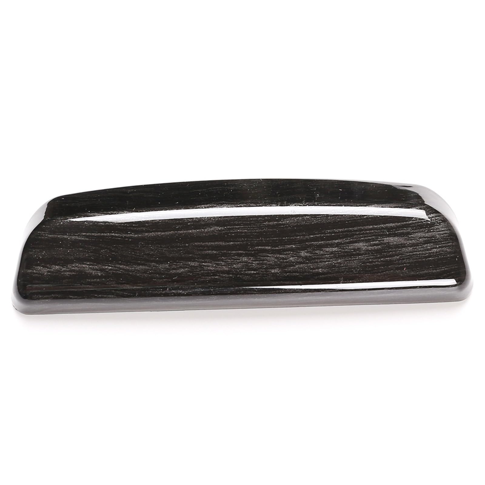 MIENAOC Autoinnendekoration Für Land Für Rover Für Discovery 3/4 LR3 LR4 2004-2016 Auto Armlehne Box Taste Schalter Abdeckung Trim Aufkleber Auto deko Innenraum(Black Wood Grain) von MIENAOC