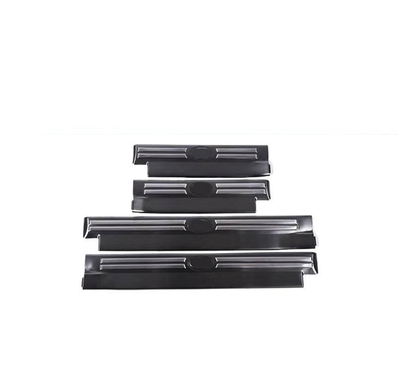 MIENAOC Autoinnendekoration Für Land Für Rover Für Discovery 4 LR4 2010-2016/Edelstahl Türschwellenverschleißplatte Schwelle Willkommen Pedal Auto deko Innenraum(Inner Door Sill2) von MIENAOC