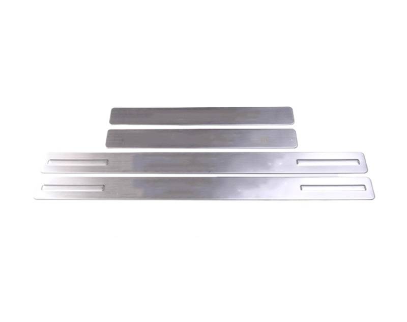 MIENAOC Autoinnendekoration Für Land Für Rover Für Discovery 4 LR4 2010-2016/Edelstahl Türschwellenverschleißplatte Schwelle Willkommen Pedal Auto deko Innenraum(Outer Door Sill2) von MIENAOC