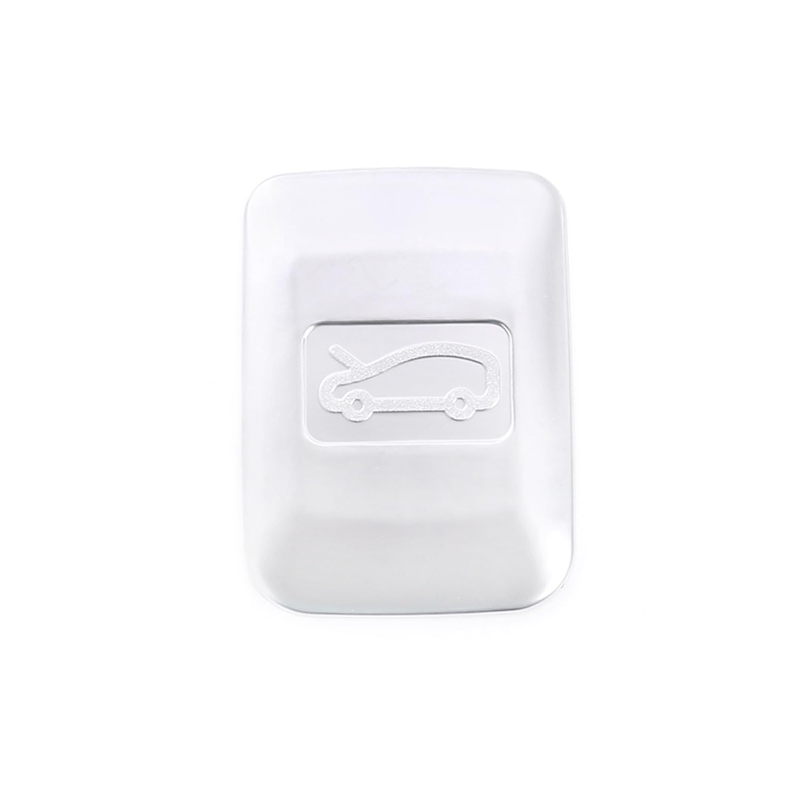MIENAOC Autoinnendekoration Für Land Für Rover Für Range Für Rover Für Evoque L551 2020/Auto Haube Schalter Taste Knopf Panel Abdeckung Trim Aufkleber Auto deko Innenraum(Silver) von MIENAOC