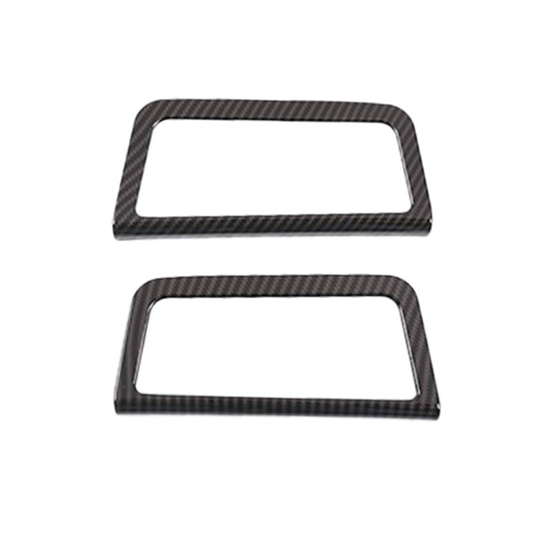 MIENAOC Autoinnendekoration Für Land Für Rover Für Range Für Rover Für Evoque L551 2020/Auto Hinten Stamm Schwanz Tor Tür Griff Rahmen Abdeckung Trim Auto deko Innenraum(Carbon Fiber) von MIENAOC