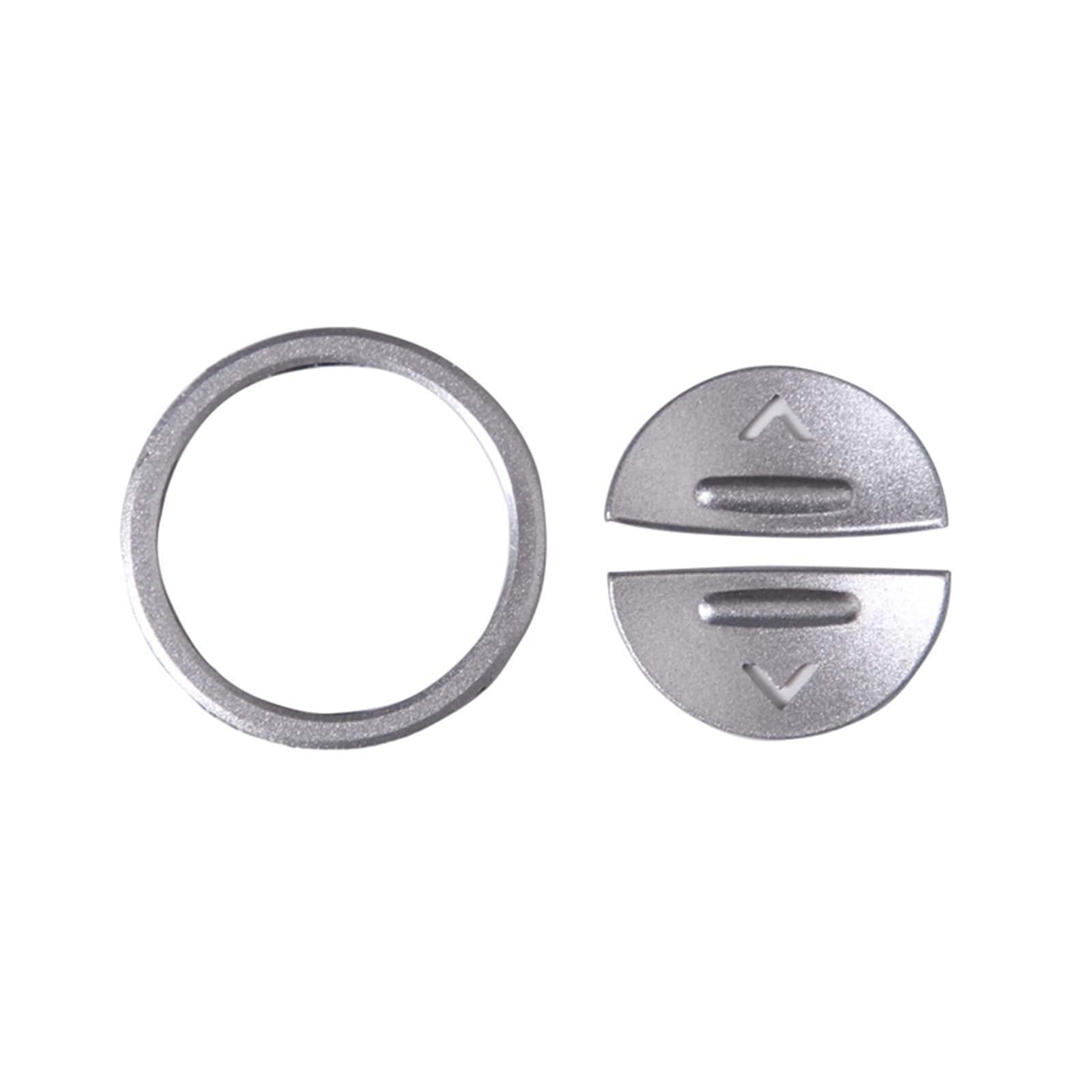 MIENAOC Autoinnendekoration Für Land Für Rover Für Range Für Rover Für Vogue 2013-2022/Auto Co-Pilot Handschuh Box Schalter Taste Trim Aufkleber Auto deko Innenraum(Silver) von MIENAOC