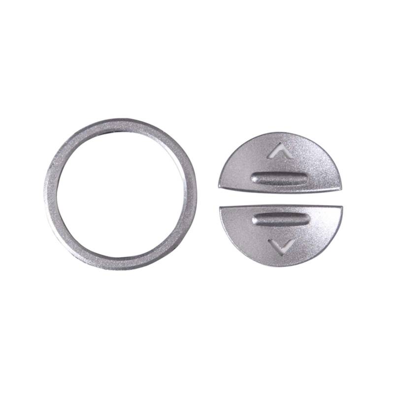 MIENAOC Autoinnendekoration Für Land Für Rover Für Range Für Rover Für Vogue 2013-2022/Auto Co-Pilot Handschuh Box Schalter Taste Trim Aufkleber Auto deko Innenraum(Silver) von MIENAOC