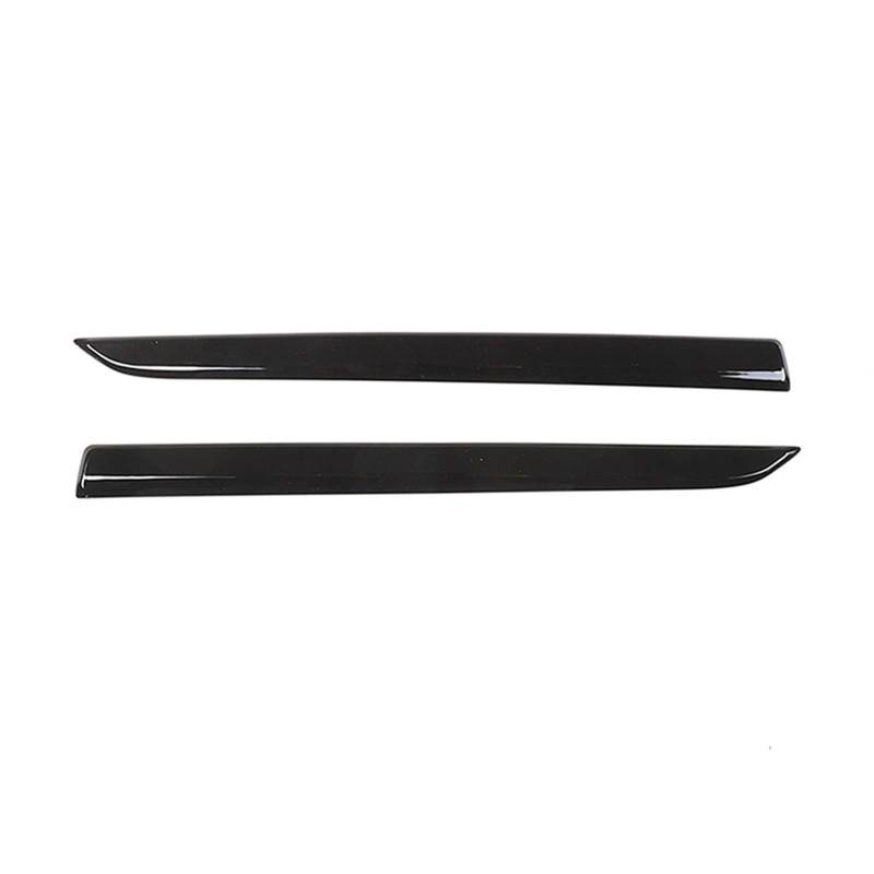 MIENAOC Autoinnendekoration Für Land Für Rover Für Range Für Rover Sport 2023 2024 / ABS Carbon Fiber Auto Lufteinlass Grille Streifen Trim Auto deko Innenraum(Black) von MIENAOC