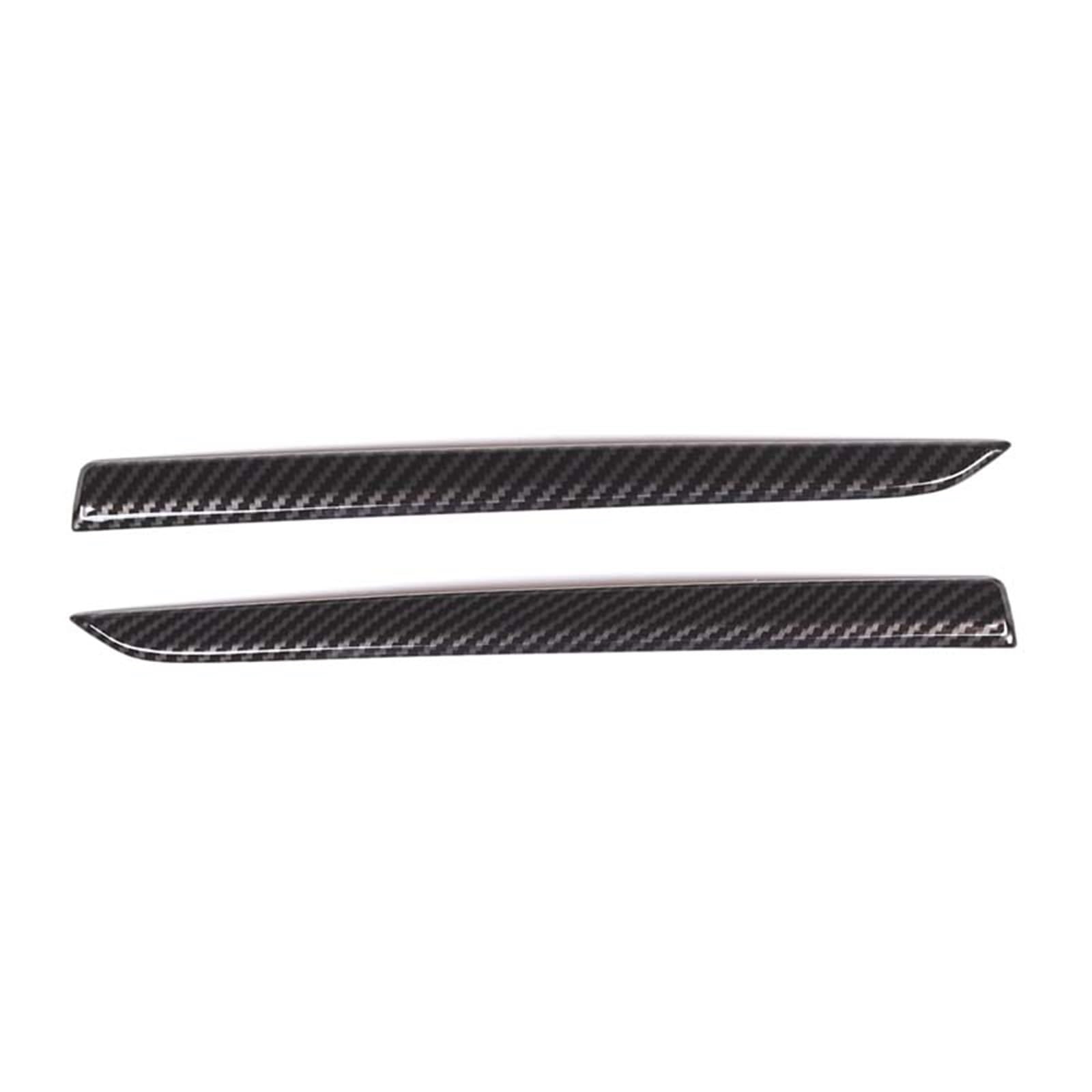 MIENAOC Autoinnendekoration Für Land Für Rover Für Range Für Rover Sport 2023 2024 / ABS Carbon Fiber Auto Lufteinlass Grille Streifen Trim Auto deko Innenraum(Carbon Fiber) von MIENAOC