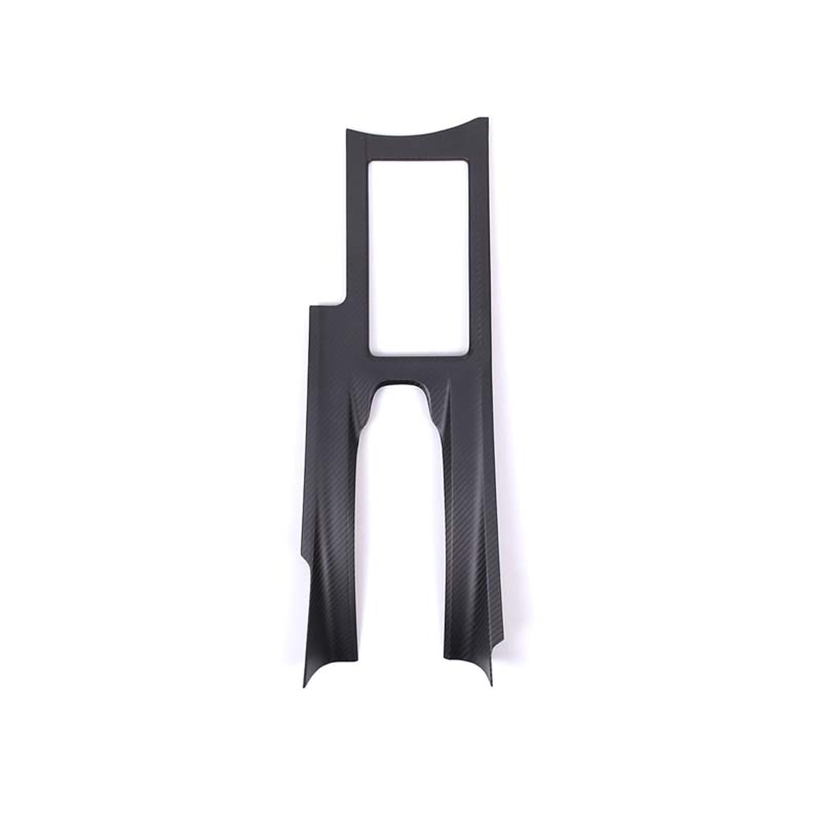 MIENAOC Autoinnendekoration Für Nissan Für GTR R35 2008-2016/Real Carbon Fiber Car Center Konsole Wasser Tasse Panel Getriebe Rahmen Trim Abdeckung Auto deko Innenraum(Matte Carbon-LHD) von MIENAOC