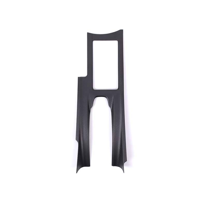 MIENAOC Autoinnendekoration Für Nissan Für GTR R35 2008-2016/Real Carbon Fiber Car Center Konsole Wasser Tasse Panel Getriebe Rahmen Trim Abdeckung Auto deko Innenraum(Matte Carbon-LHD) von MIENAOC