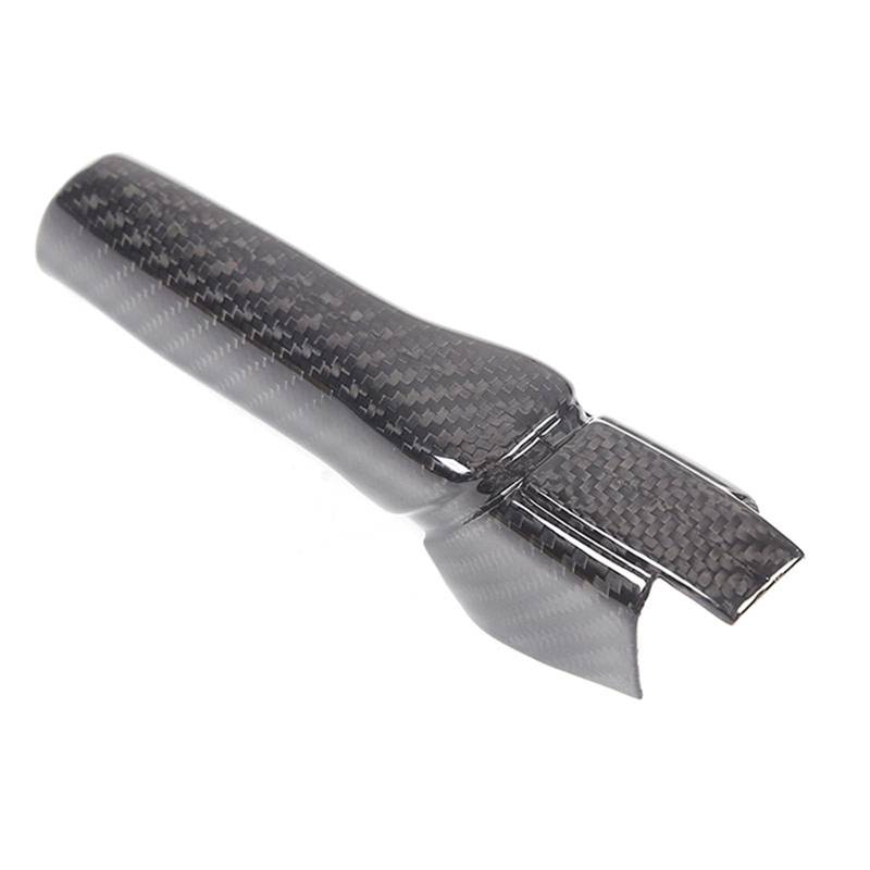 MIENAOC Autoinnendekoration Für Nissan Für GTR R35 2008-2021/Real Carbon Fiber Hand Brems Griff Abdeckung Auto Handbremse Grip Abdeckung Trim Auto deko Innenraum von MIENAOC
