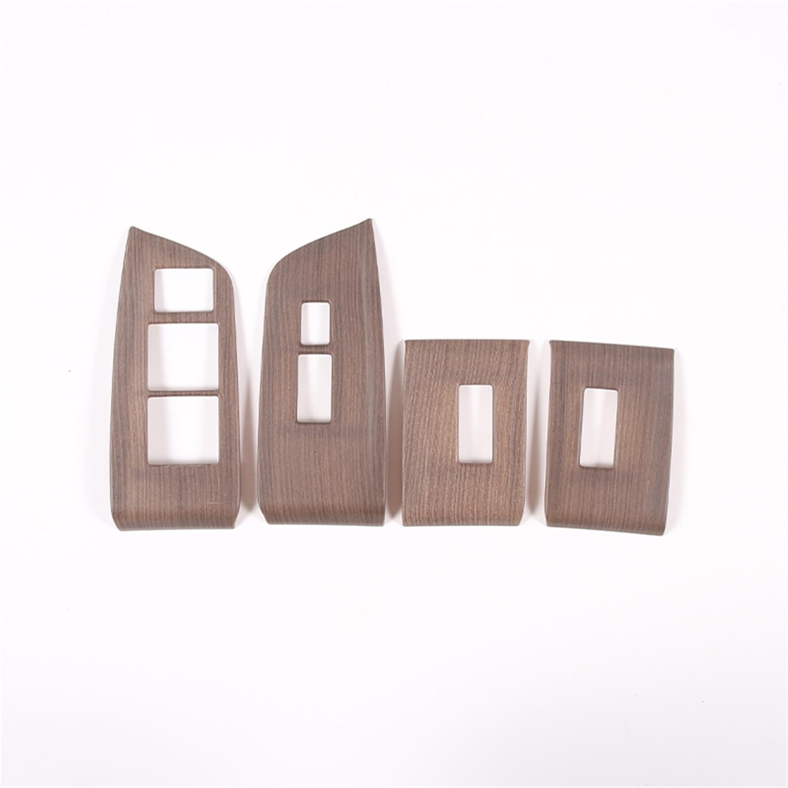 MIENAOC Autoinnendekoration Für Pilot 2015-2022/Auto Fenster Glas Lift-Taste Schalter Rahmen Tür Armlehne Panel Dekor Abdeckung Trim Auto deko Innenraum(Pear Wood Grain) von MIENAOC