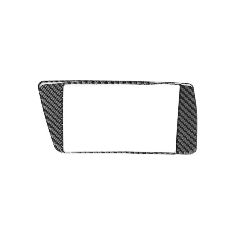 MIENAOC Autoinnendekoration Für Q5 2010-2017 / Carbon Fiber Auto Navigation Panel Trim Rahmen Dekorative Abdeckung Aufkleber Auto deko Innenraum(Left-Hand Drive) von MIENAOC