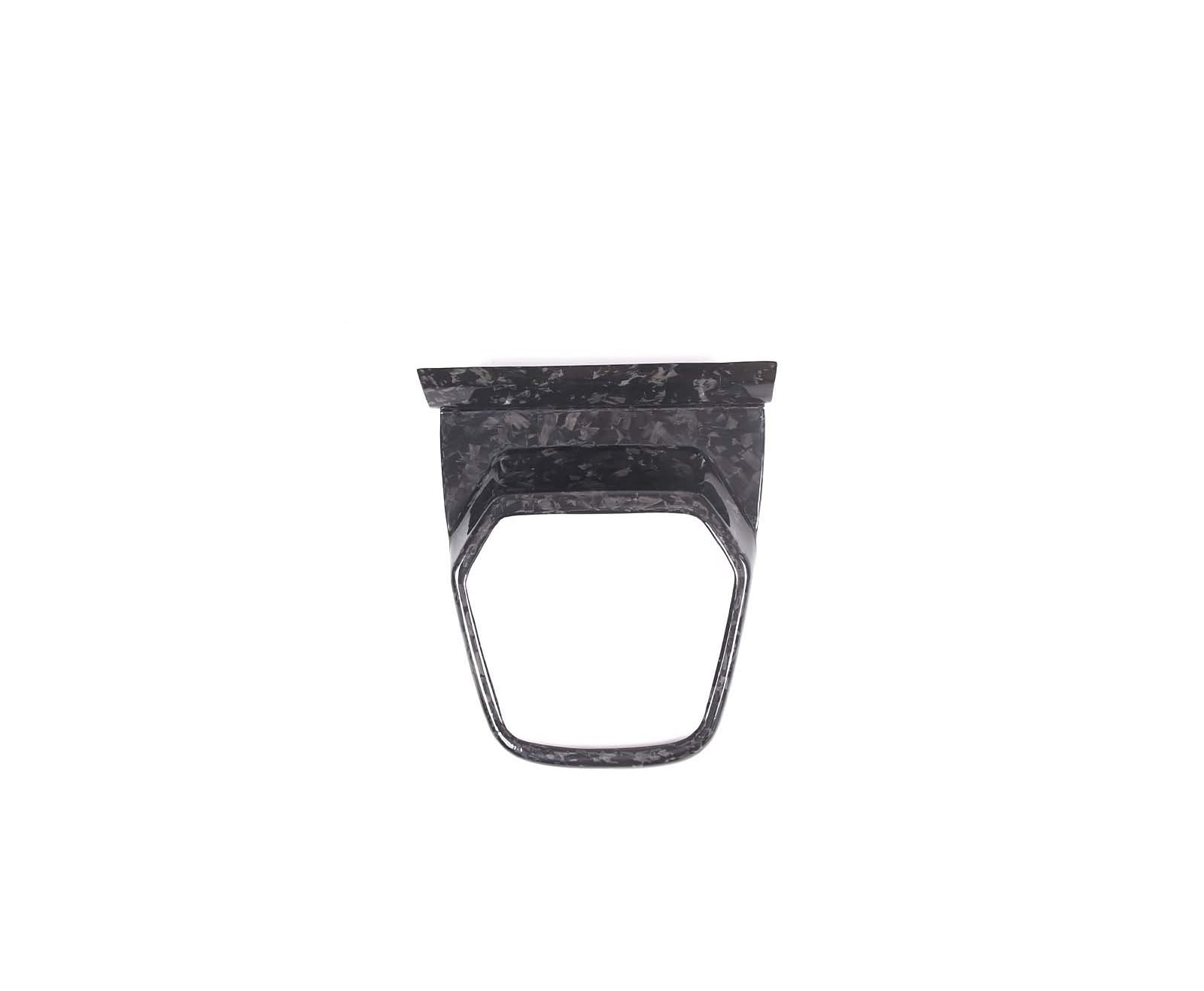 MIENAOC Autoinnendekoration Für Subaru Für BRZ 2022/Real Carbon Fiber Auto Getriebe Shift Panel Sitz Heizung Einstellung Rahmen Trim Aufkleber Auto deko Innenraum(A-Forged Carbon) von MIENAOC