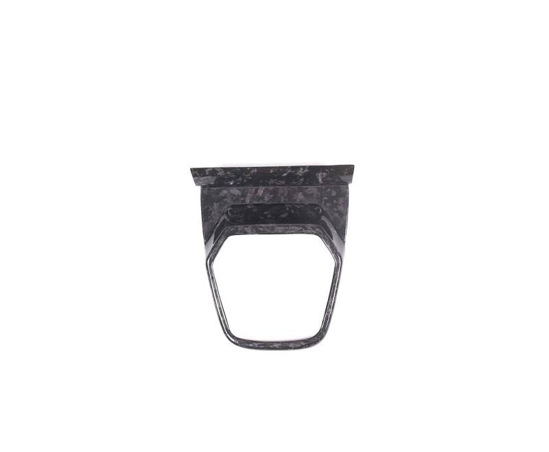 MIENAOC Autoinnendekoration Für Subaru Für BRZ 2022/Real Carbon Fiber Auto Getriebe Shift Panel Sitz Heizung Einstellung Rahmen Trim Aufkleber Auto deko Innenraum(A-Forged Carbon) von MIENAOC