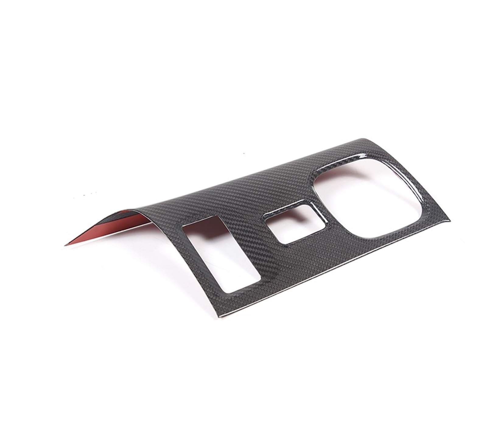 MIENAOC Autoinnendekoration Für Subaru Für BRZ 2022/Real Carbon Fiber Auto Getriebe Shift Panel Sitz Heizung Einstellung Rahmen Trim Aufkleber Auto deko Innenraum(Style B Carbon Fiber) von MIENAOC