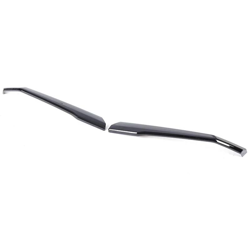 MIENAOC Autoinnendekoration Für Subaru Für Crosstrek 2023 2024/Auto Kühlergrill Nahen Mesh Dekorative Streifen Grill Haube Motor Borte Auto deko Innenraum(Black) von MIENAOC