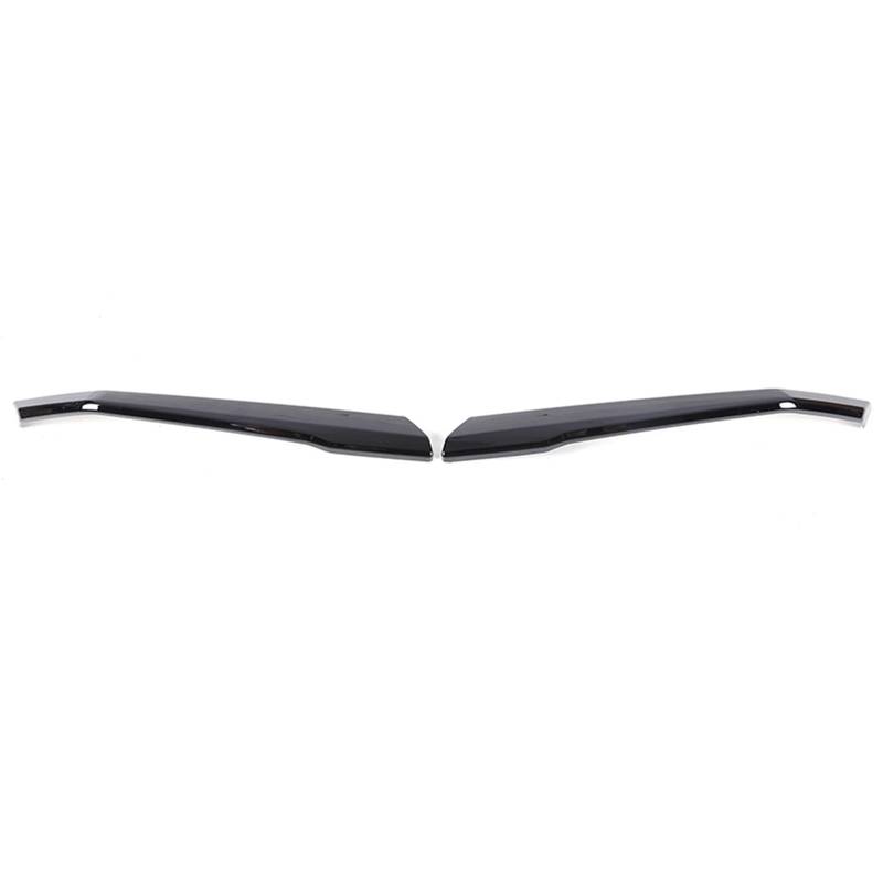 MIENAOC Autoinnendekoration Für Subaru Für Crosstrek 2023 2024 / Auto Frontgrill Mittelgitter Dekorative Streifen Grillhaube Motorverkleidungen Auto deko Innenraum(Black) von MIENAOC