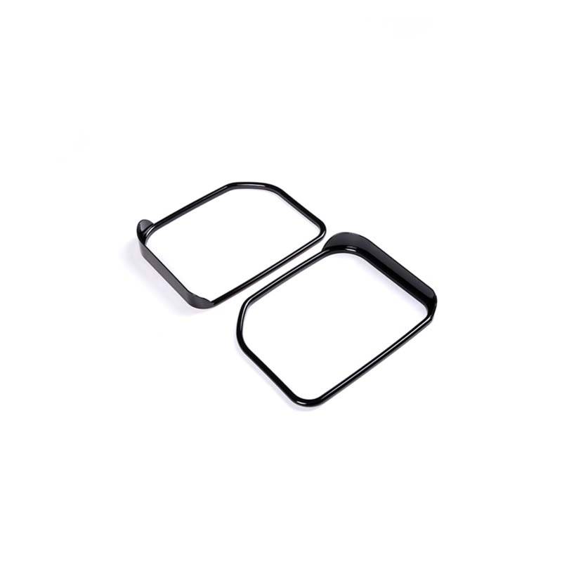 MIENAOC Autoinnendekoration Für Toyota Für FJ Cruiser 2007-2021/Auto Außenspiegel Regen Augenbraue Rahmen Dekorative Aufkleber Auto Zubehör Auto deko Innenraum(Black) von MIENAOC