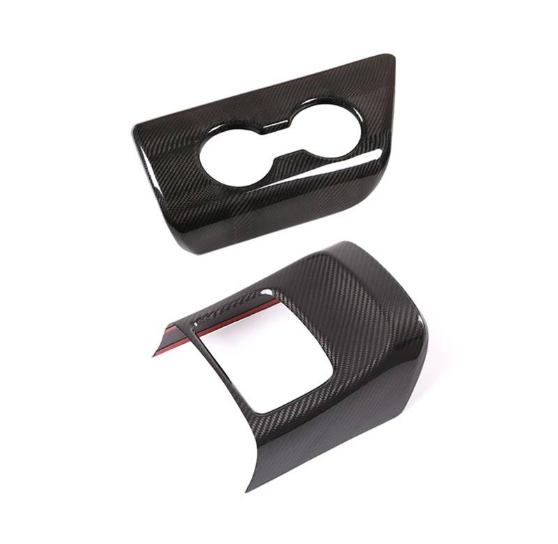 MIENAOC Autoinnendekoration Für Toyota Für GR Supra MK5 A90 2019 2020 2021 2022 / Carbon Fiber Auto Heckklappe Kofferraumabdeckung Auto deko Innenraum(Style7) von MIENAOC