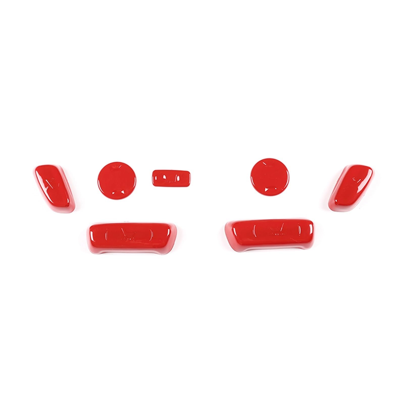MIENAOC Autoinnendekoration Für Toyota Für Tundra 2014-2020/Auto Sitz Einstellung Schalter Knob Button Control Abdeckung Garnieren Trim Auto deko Innenraum(Red) von MIENAOC