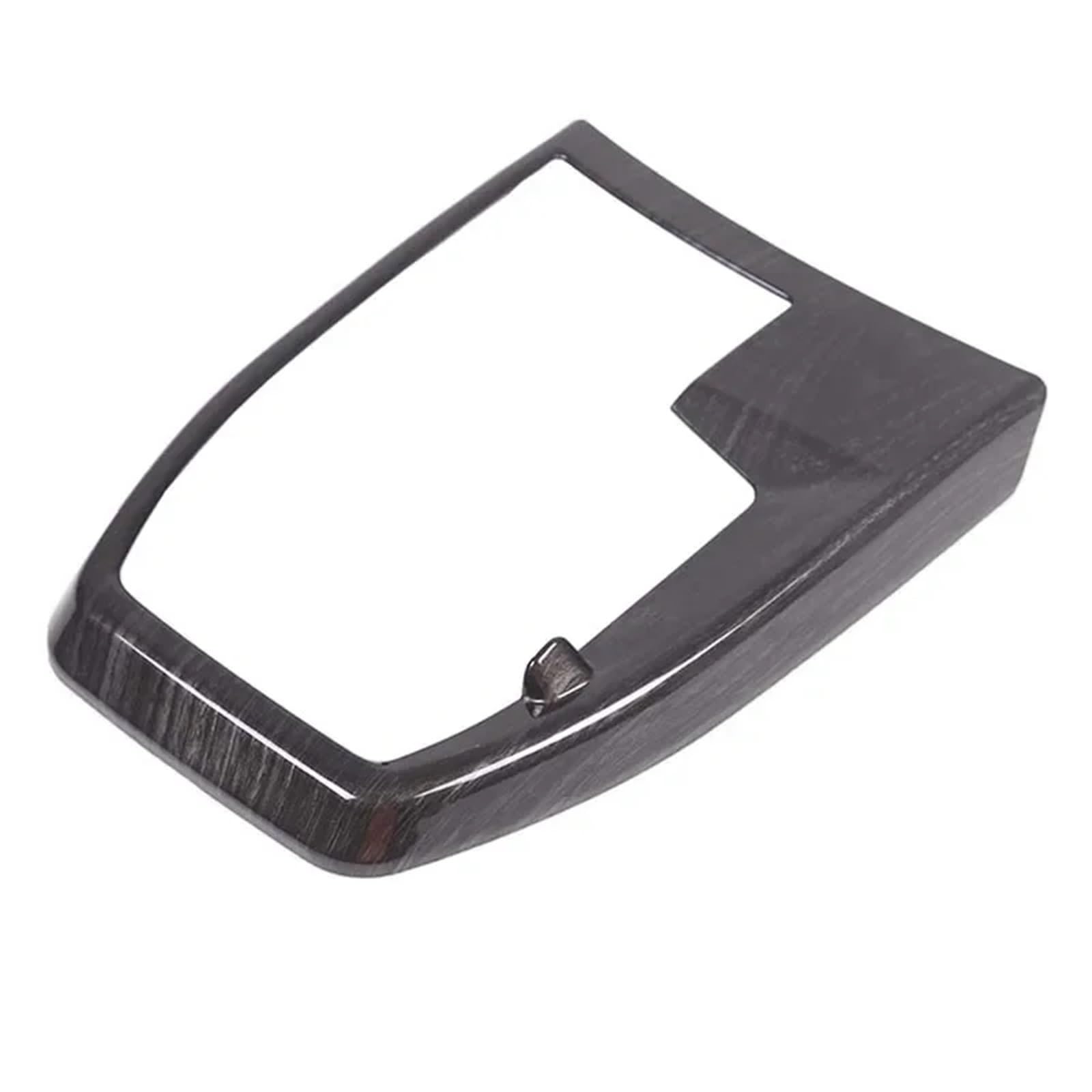 MIENAOC Autoinnendekoration Für X1 IX1 U10 U11 2023 2024 / ABS Carbon Faser Auto Zentrale Steuerung Getriebe Panel Dekorative Rahmen Aufkleber Auto deko Innenraum(Black Wood Grain) von MIENAOC