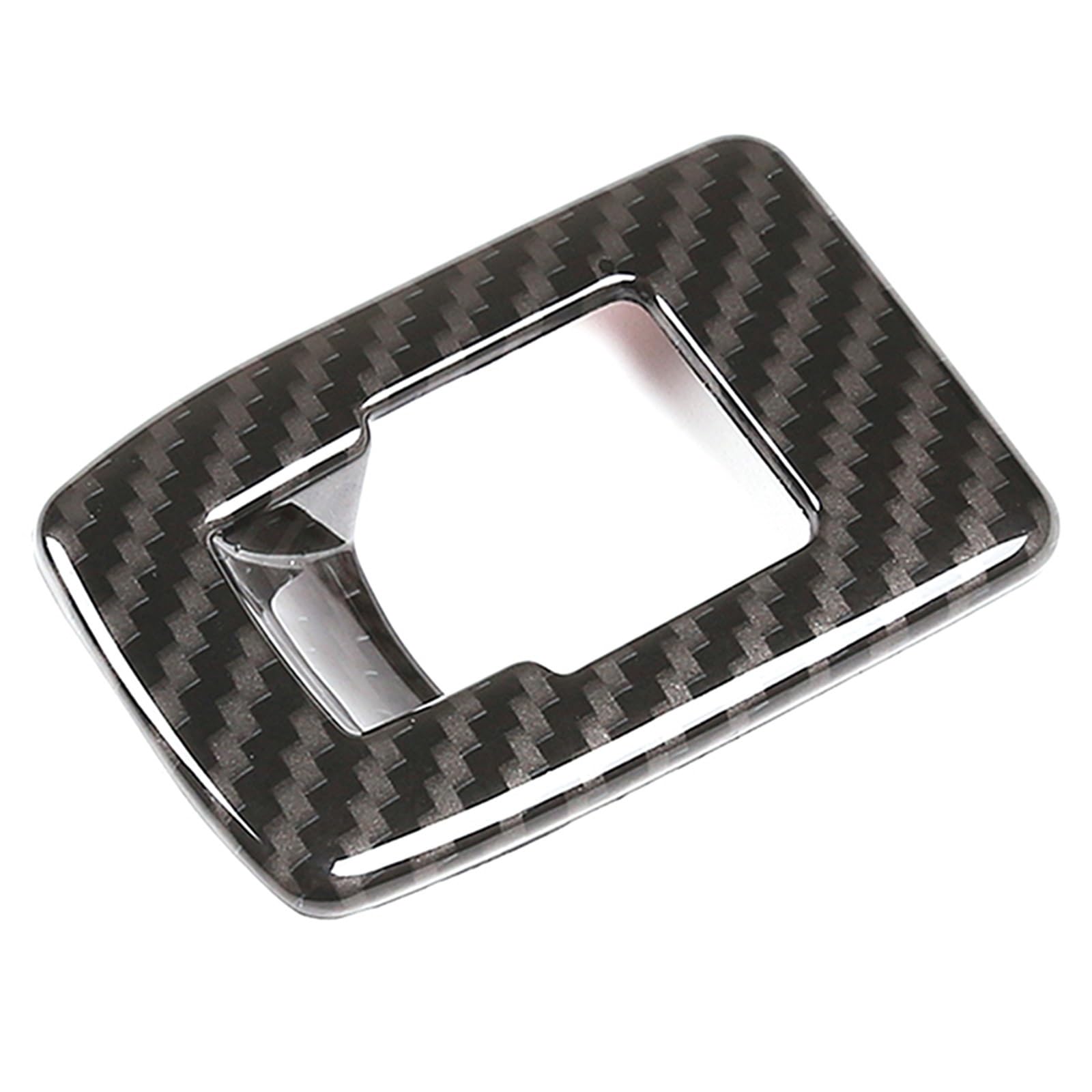 MIENAOC Autoinnendekoration Für X1 U11 2023 / ABS Arbon Faser Auto Innen Heckklappe Schalter Trim Rahmen Abdeckung Trim Aufkleber Auto deko Innenraum(Carbon Fiber) von MIENAOC
