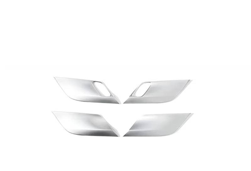 MIENAOC Autoinnendekoration Für X5 F15 X6 F16 2014-2018/Auto Tür Sicherheit Lock Schalter Taste Rahmen Griff Schüssel Abdeckung Trim Aufkleber Auto deko Innenraum(Silver) von MIENAOC
