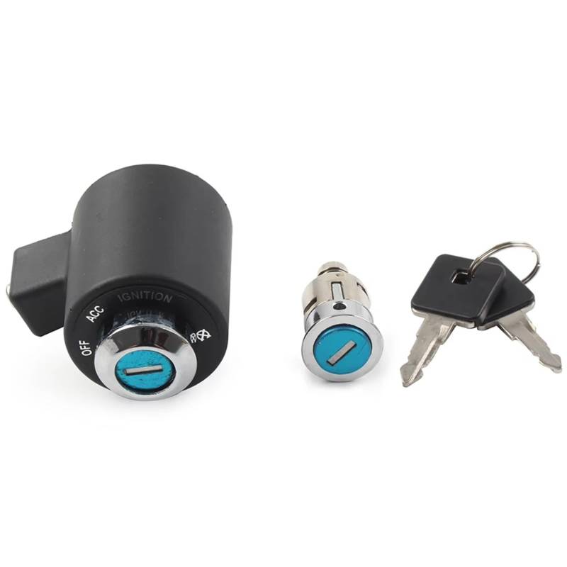 Schlüsselschalter Für Sportster 883 1200 2014-2020 Motorrad Drahtlose Zündung Schalter Schwanz Box Schloss Mit Schlüssel Motorrad Zündschloss von MIENAOC