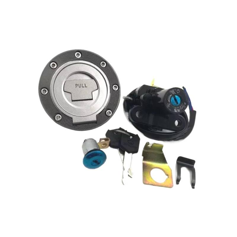 Schlüsselschalter Für YZF R1 02-03 07-10 R6 04 06-13 Motorrad Zündschloss Kraftstoff Tankdeckel Sitzschloss Schlüsselsatz Motorrad Zündschloss von MIENAOC