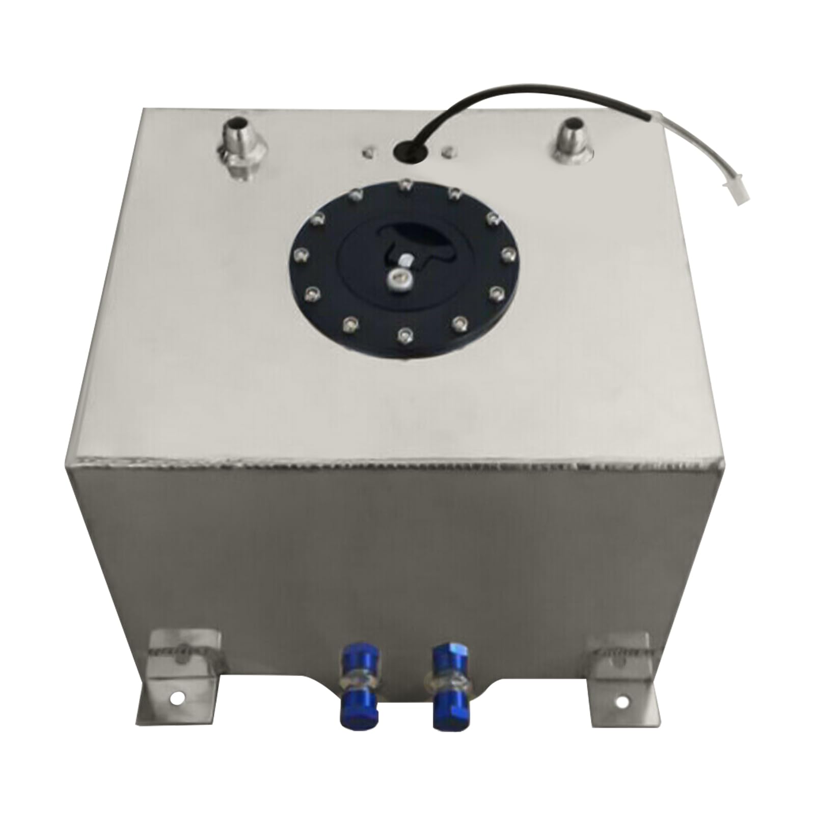 MIIWWOWO 20L Universal Aluminium Kraftstofftank Tank Motorsport Benzintank Dieseltank, Alu Renntank Motorsport mit Ölstandsensor Ausgestattet, Alu Tank für Hot Rods, Straßenbahnen, Geländewagen MIIWWOWO 20L Universal Aluminium Kraftstofftank Tank Motorsport Benzintank Dieseltank, Alu Renntank Motorsport mit Ölstandsensor Ausgestattet, Alu Tank für Hot Rods, Straßenbahnen, Geländewagen von MIIWWOWO
